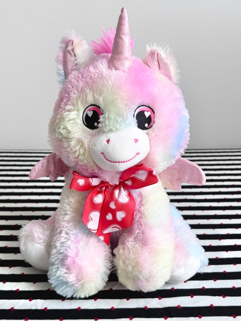 Rainbow Unicorn 12” Plush